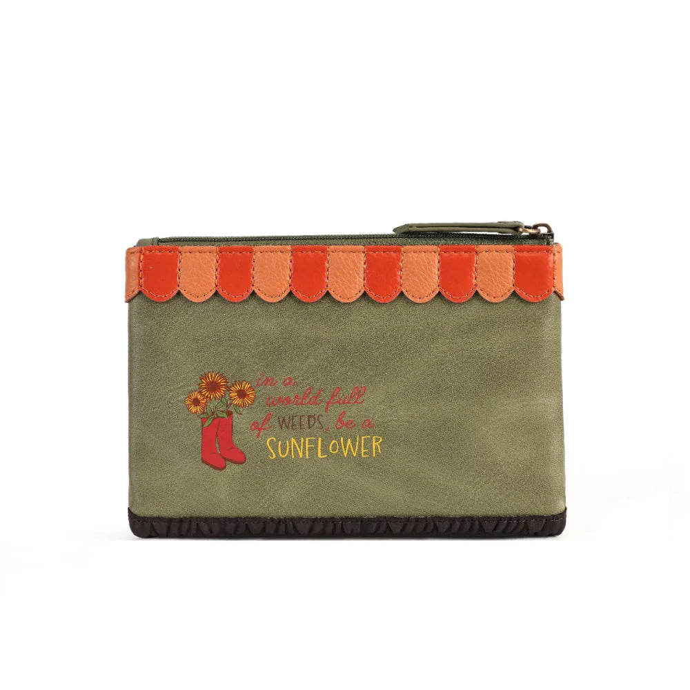 Flower Shop Amber Edition Zipper Coin Purse