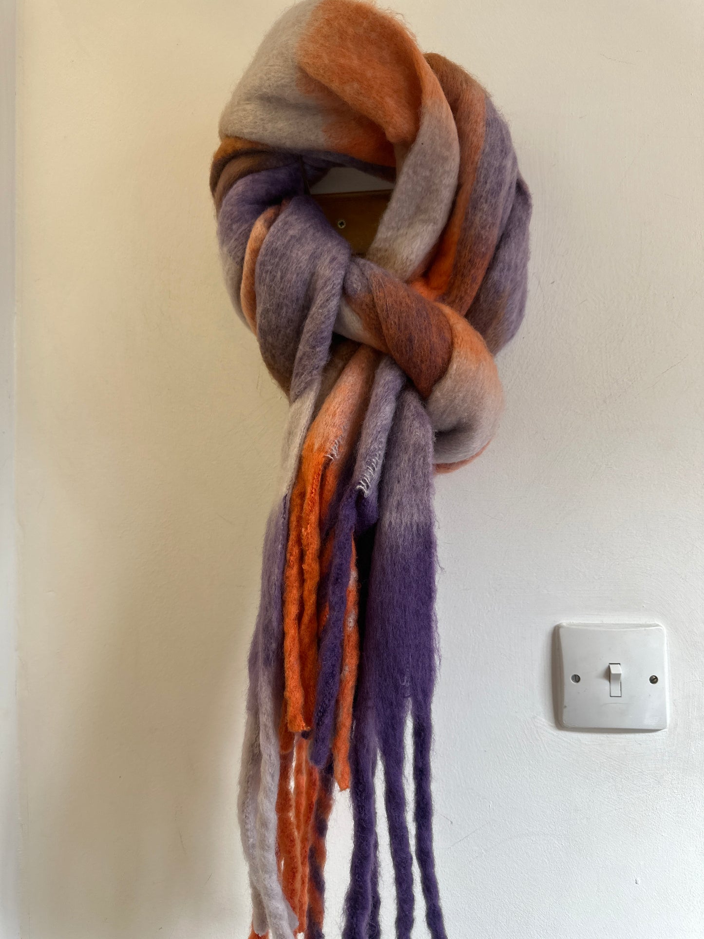 Purple & Orange Scarf