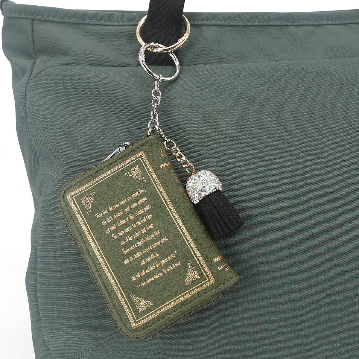 The Little Mermaid Book Bag Charm/Coin Purse