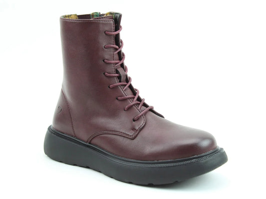 Fern Boots - Burgundy