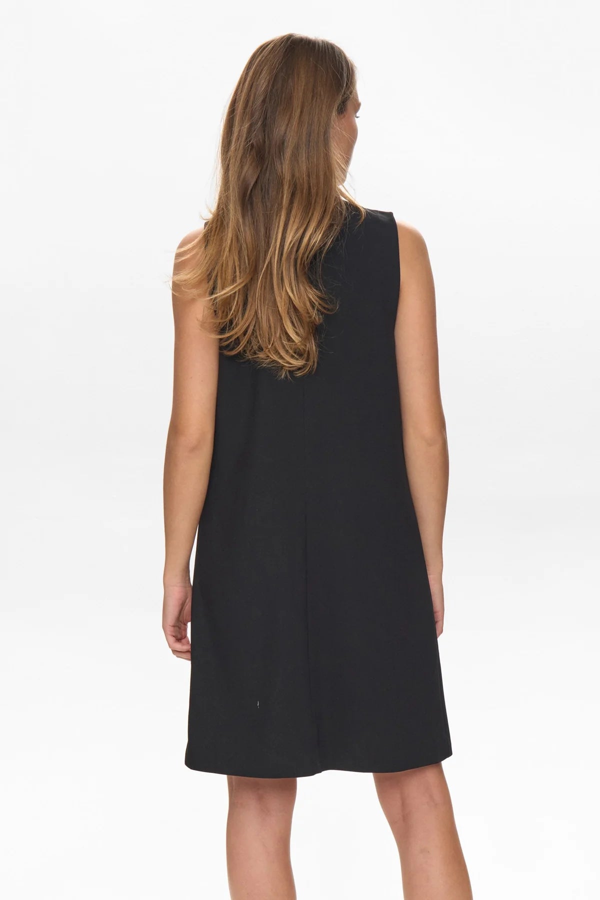 NUALMUT DRESS - Caviar Black Circus Dress