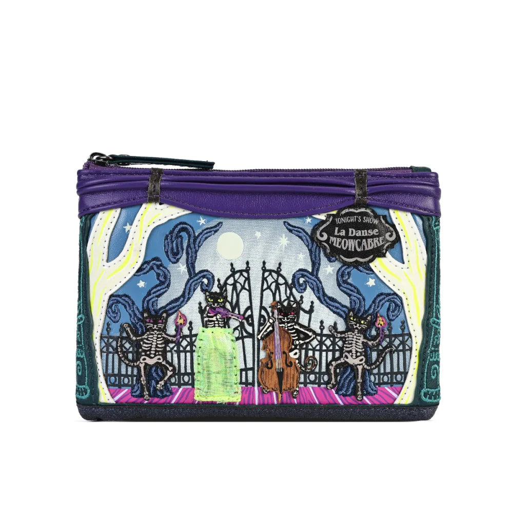 Haunted Theatre Zipper Coin Purse