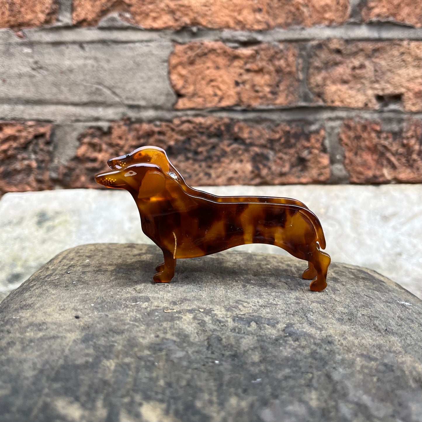 Sausage Dog Hair Clip