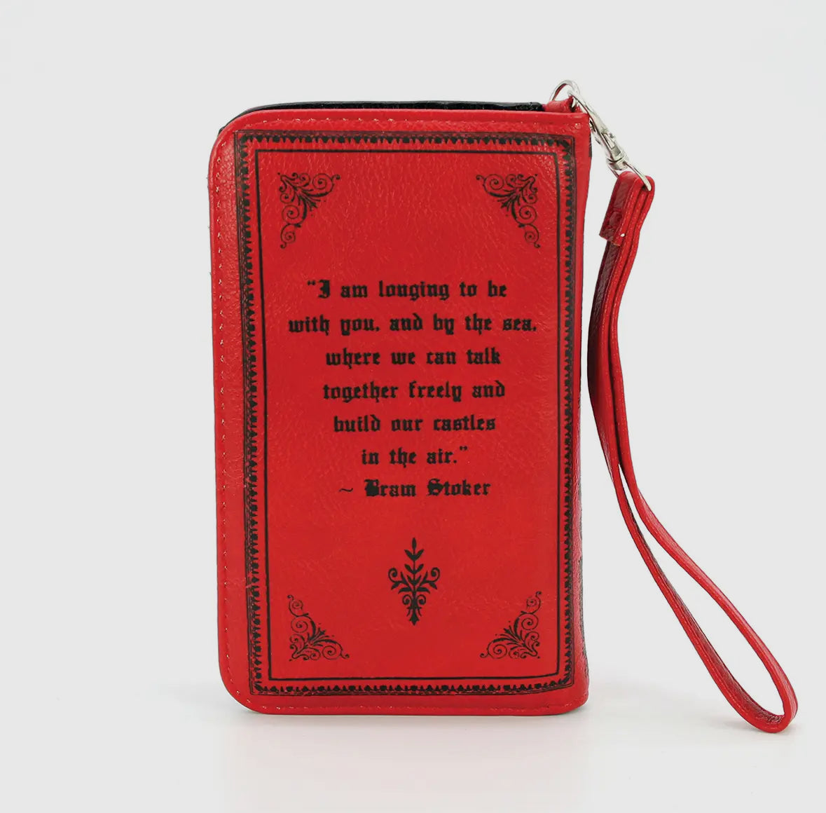 Dracula Book Wallet Red