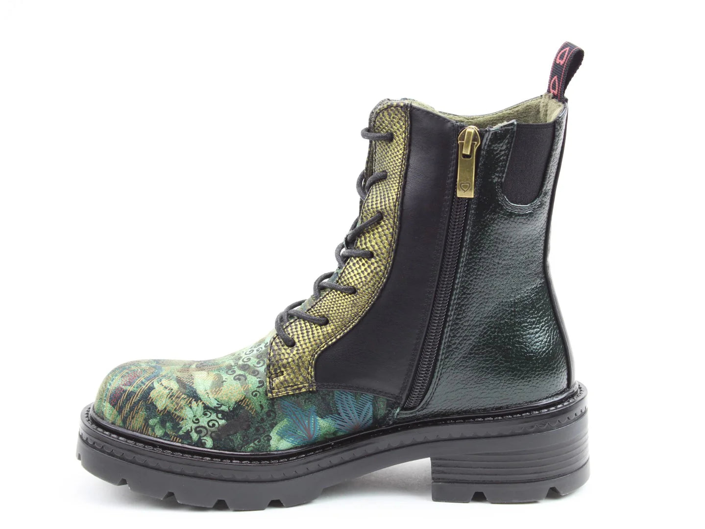 Portia Boots - Forest / Black