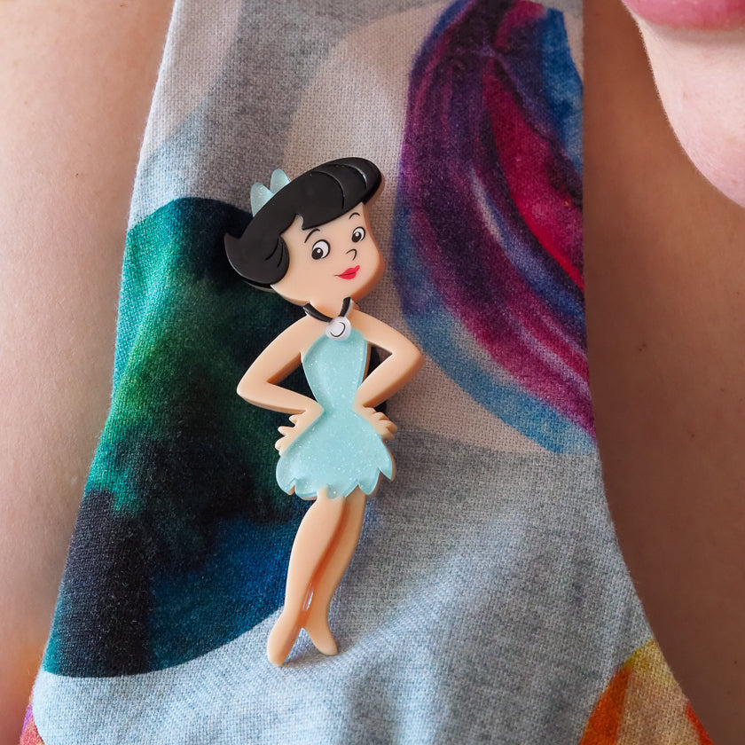 Betty Rubble Brooch