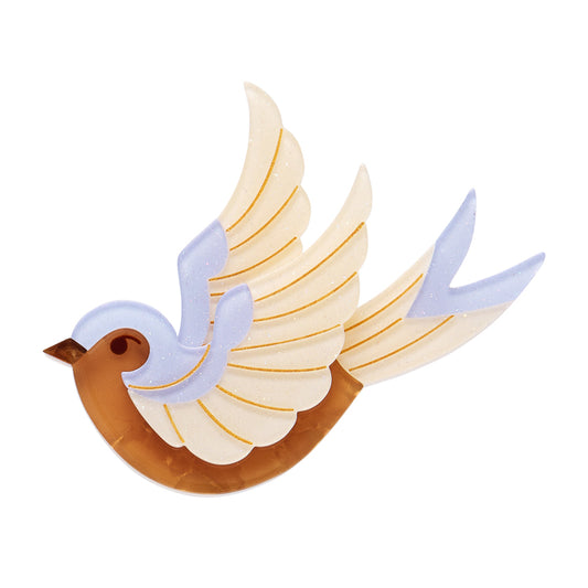 Fancie Jo Sparrow Brooch