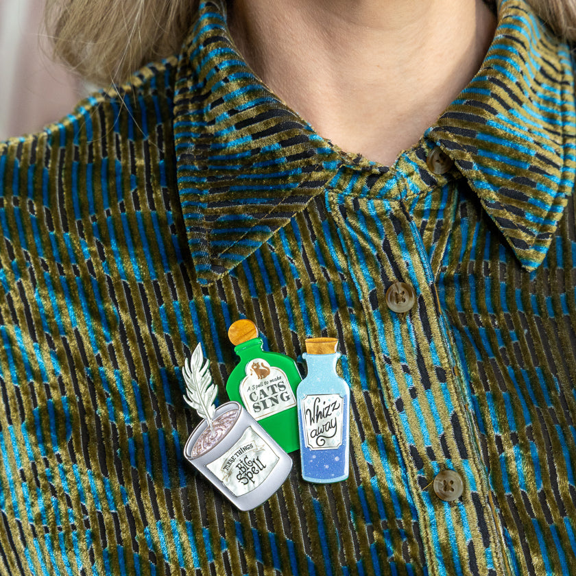 Spell Bottles Brooch