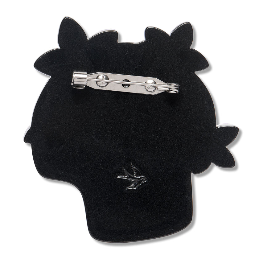 Shade of Night Brooch