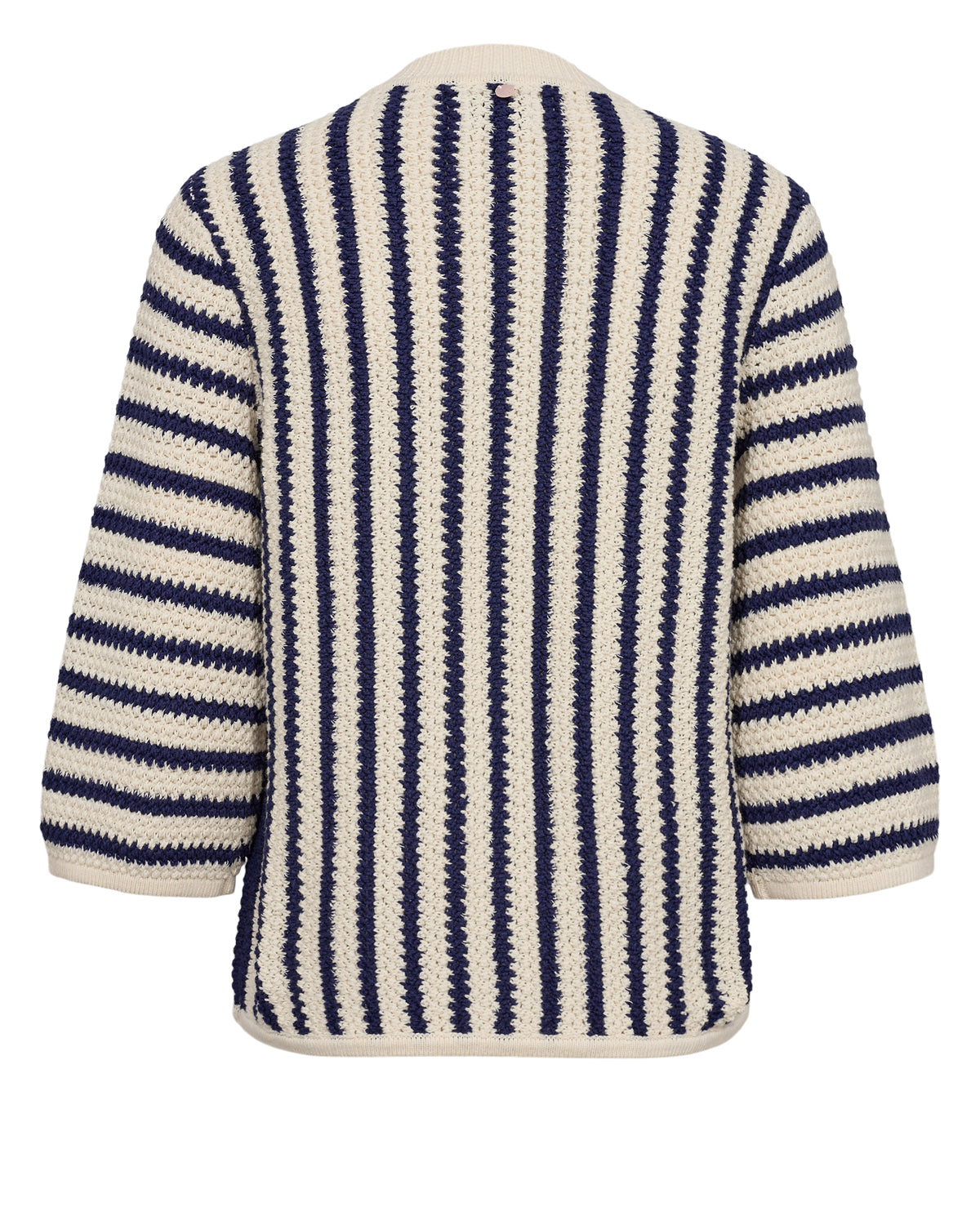 Nunuelle Cardigan Stripe - Navy Cream