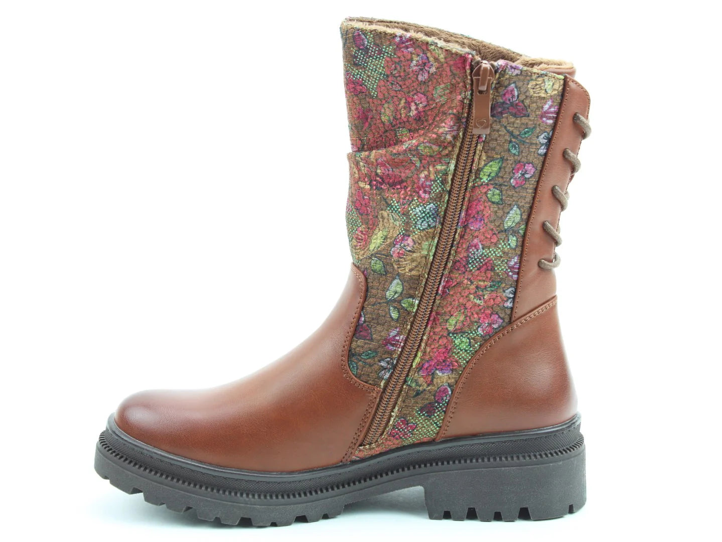 Gretel Boots - Tan Multi