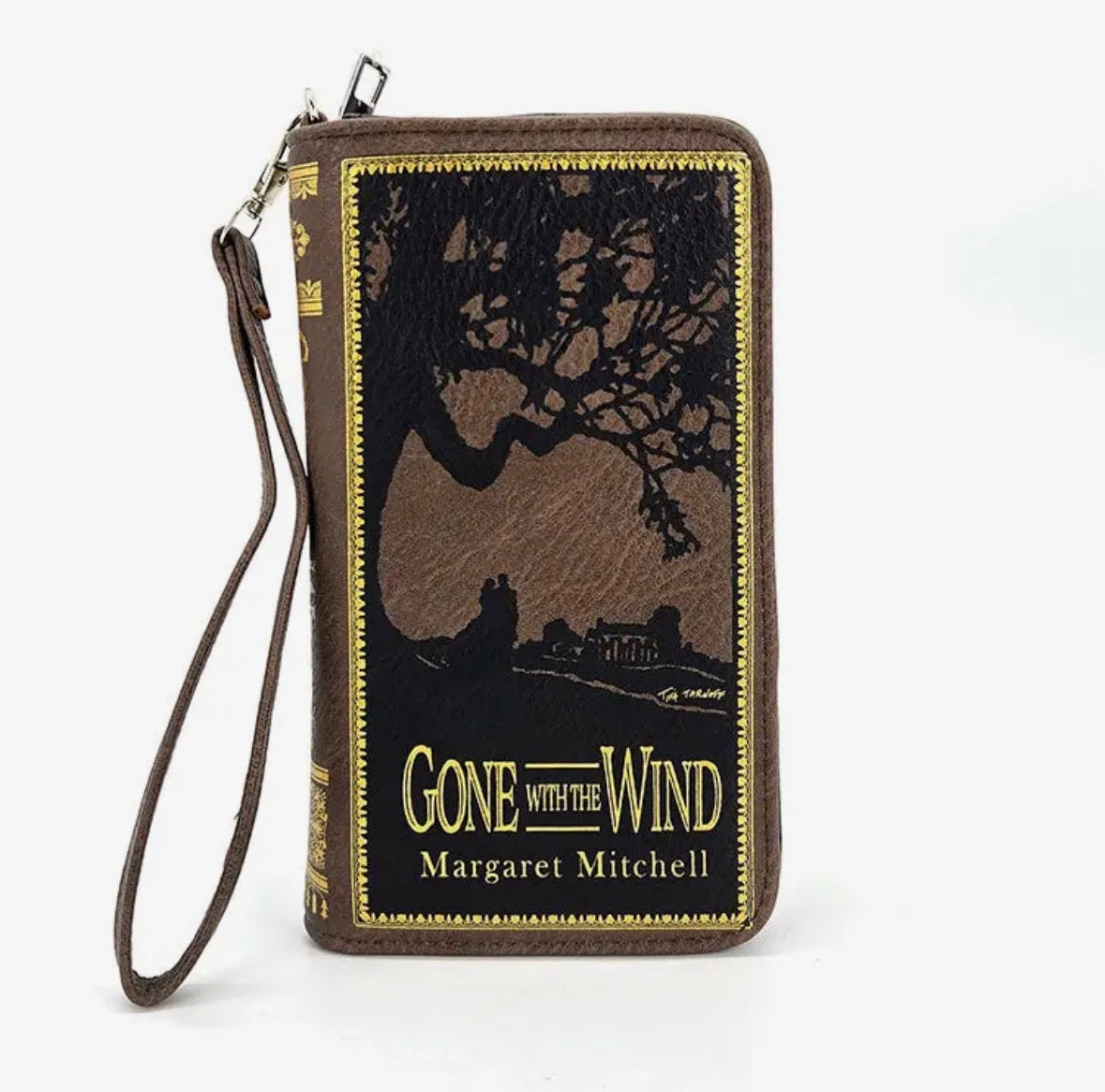 Gone with the Wind Book Wallet Brown
