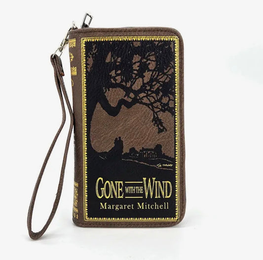 Gone with the Wind Book Wallet Brown