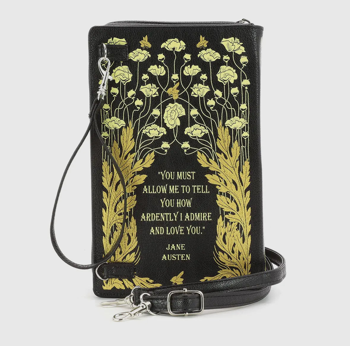 Pride and Prejudice Book Clutch Bag