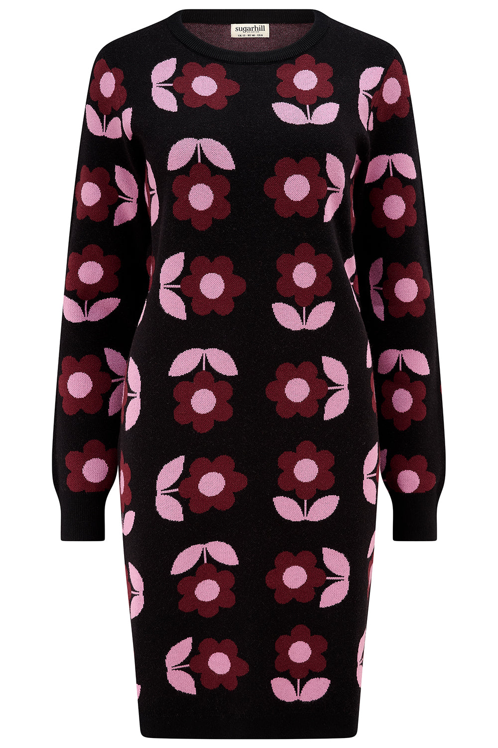 Ren Knit Dress - Black Mod Daisy