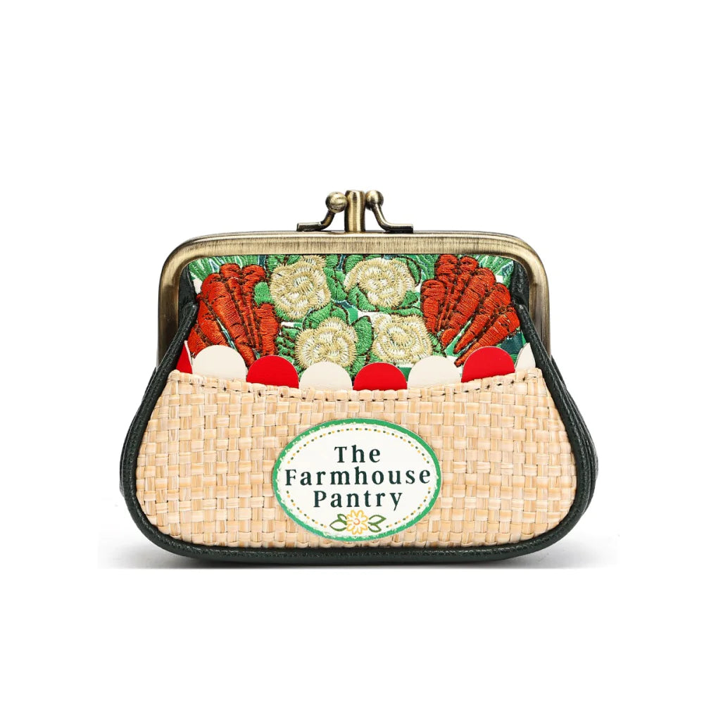 Farmhouse Pantry Clipper Coin Purse