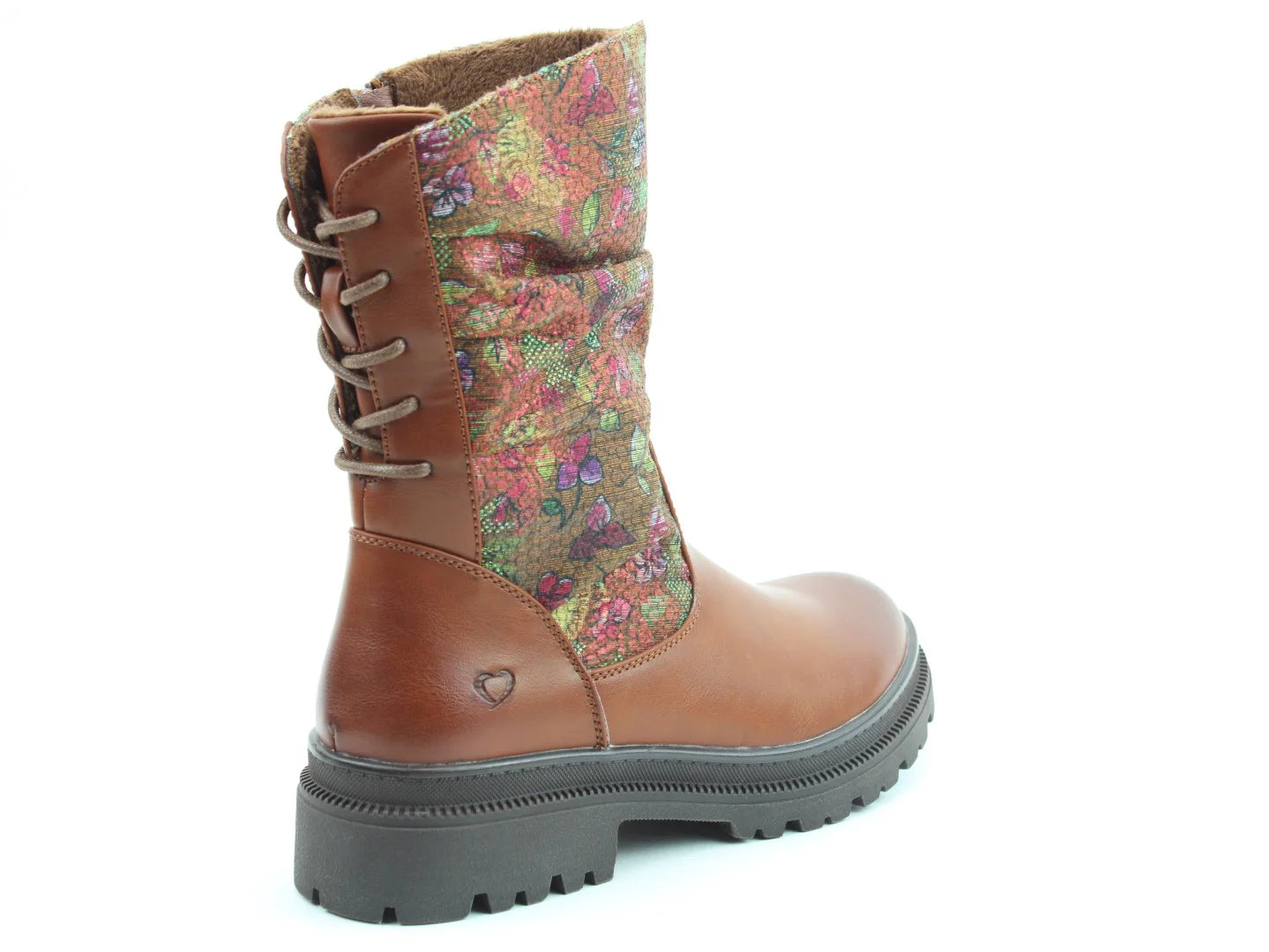 Gretel Boots - Tan Multi