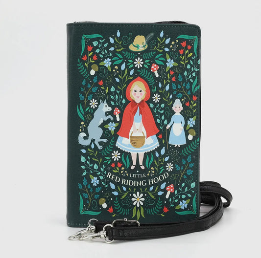 The Little Red Riding Hood Book Clutch / Crossbody Bag