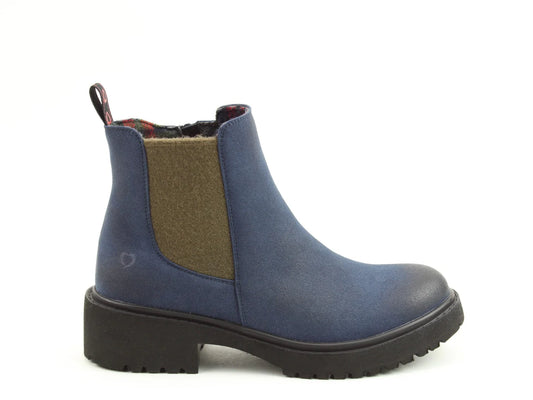 Pearce Boots - Navy Blue