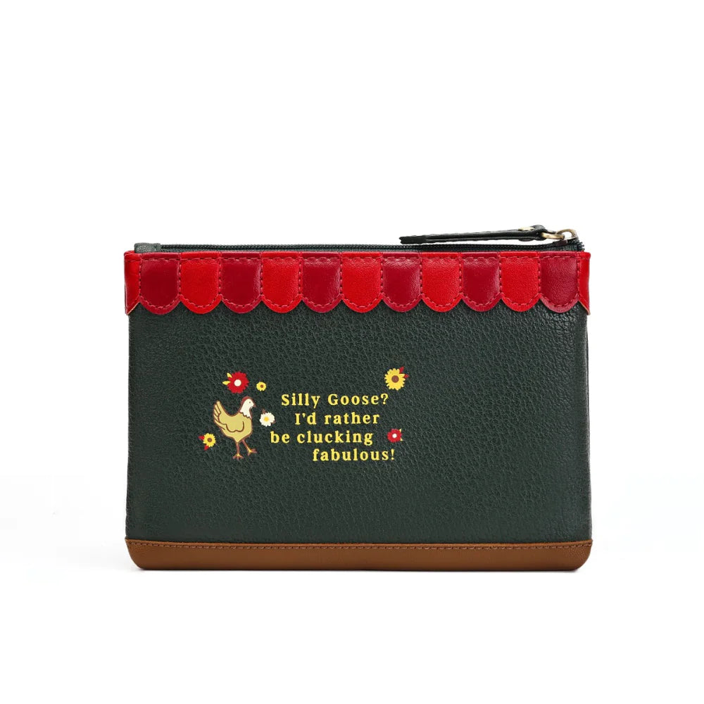 Farmhouse Pantry Zipper Coin Purse