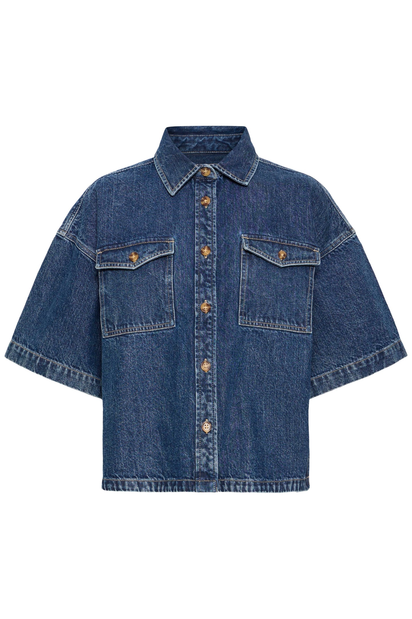 Ihkamina Shirt - Mid Denim