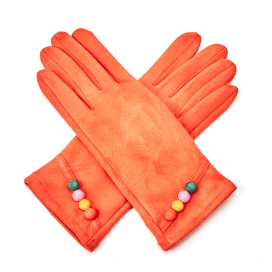Colourful Trim Gloves