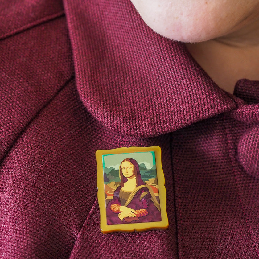 Da Vinci Simplified Mini Brooch