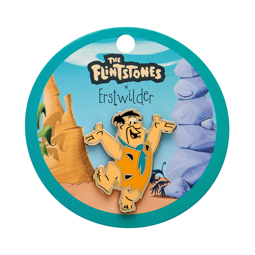 Fred Flintstone Enamel Pin