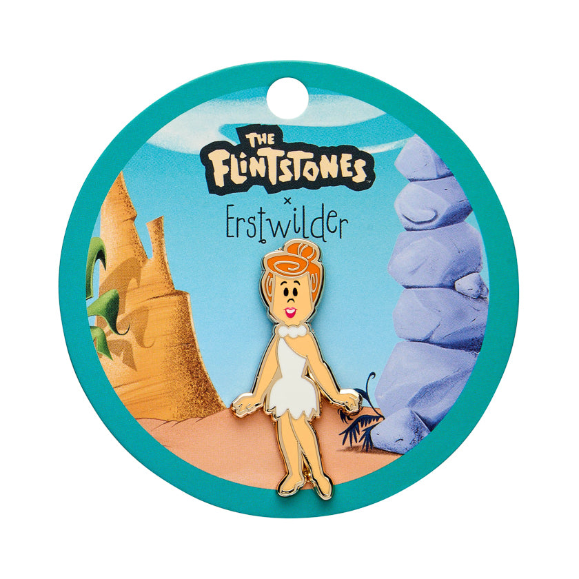Wilma Flintstone Enamel Pin