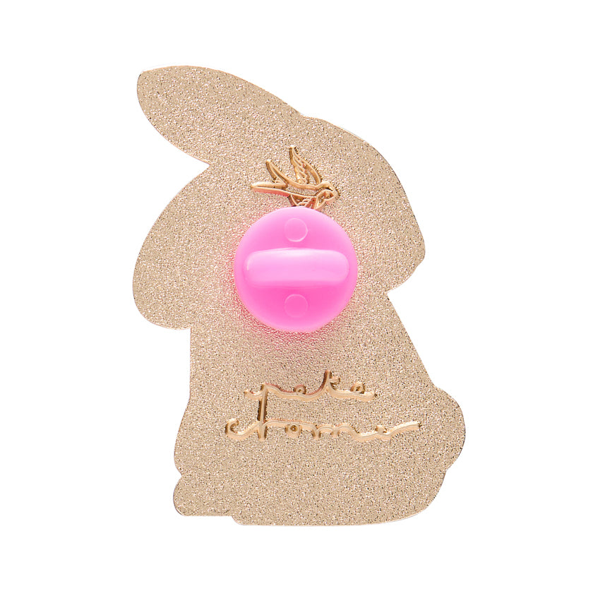 Milo the Bunny Enamel Pin