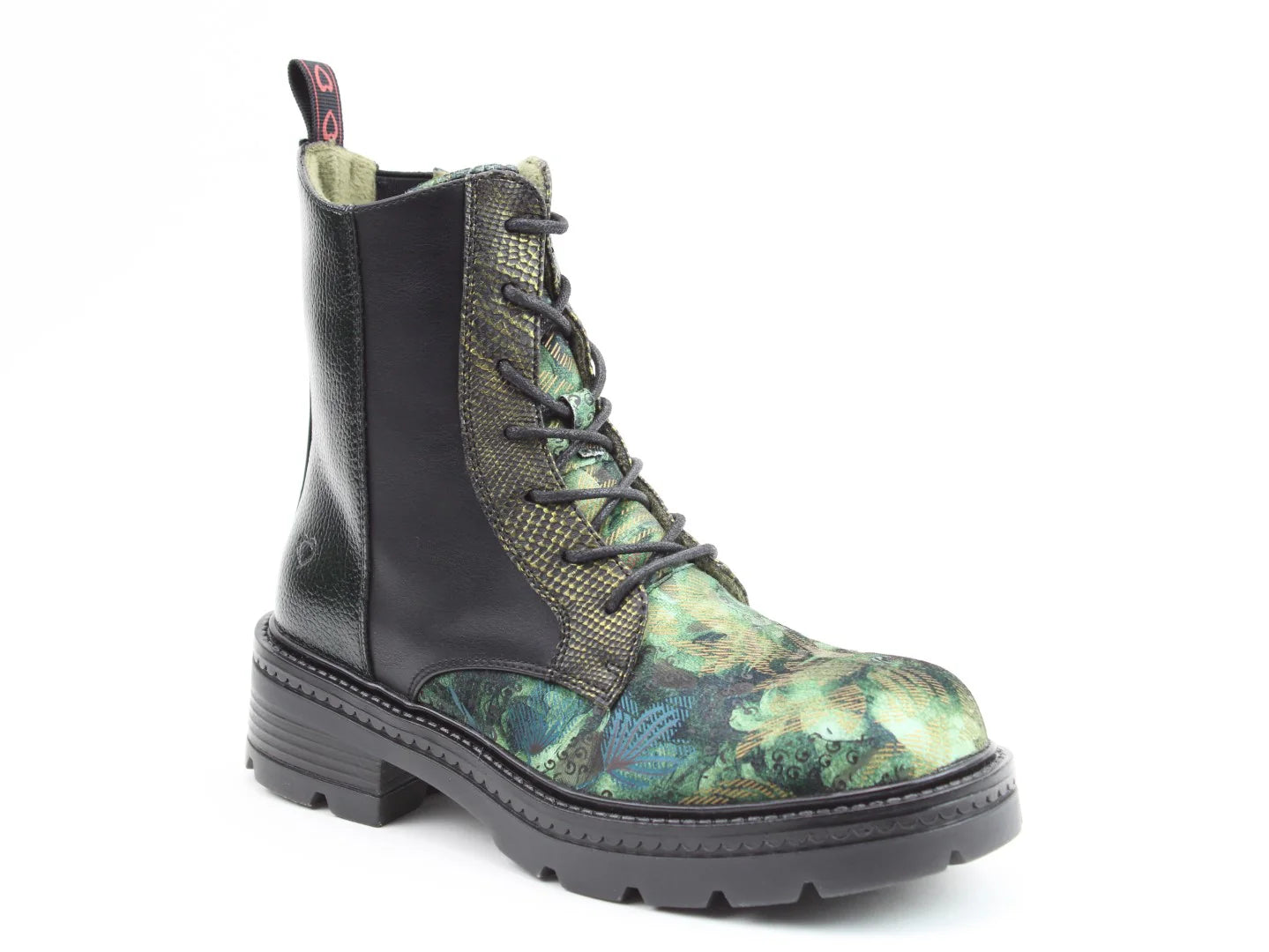 Portia Boots - Forest / Black