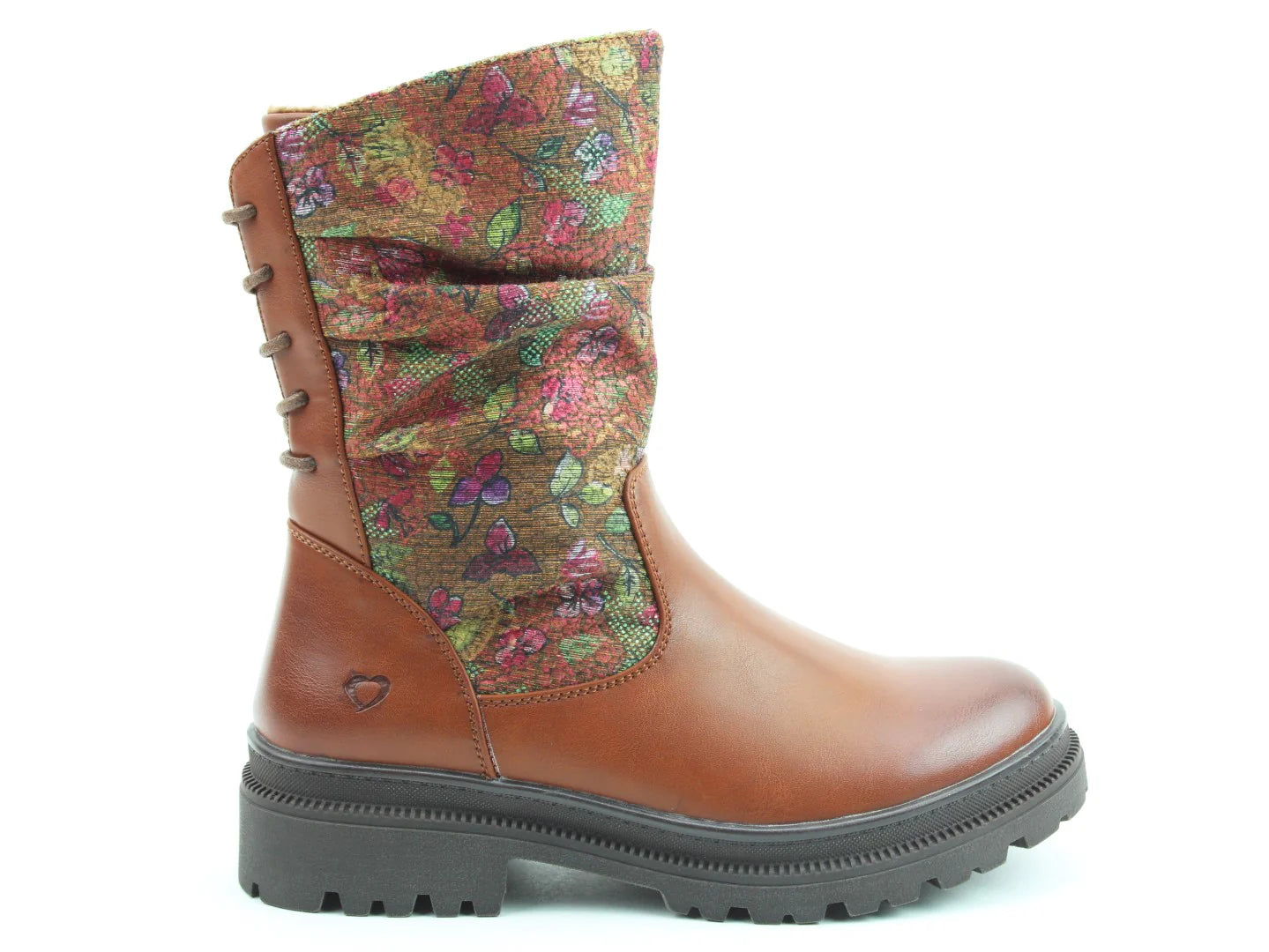 Gretel Boots - Tan Multi
