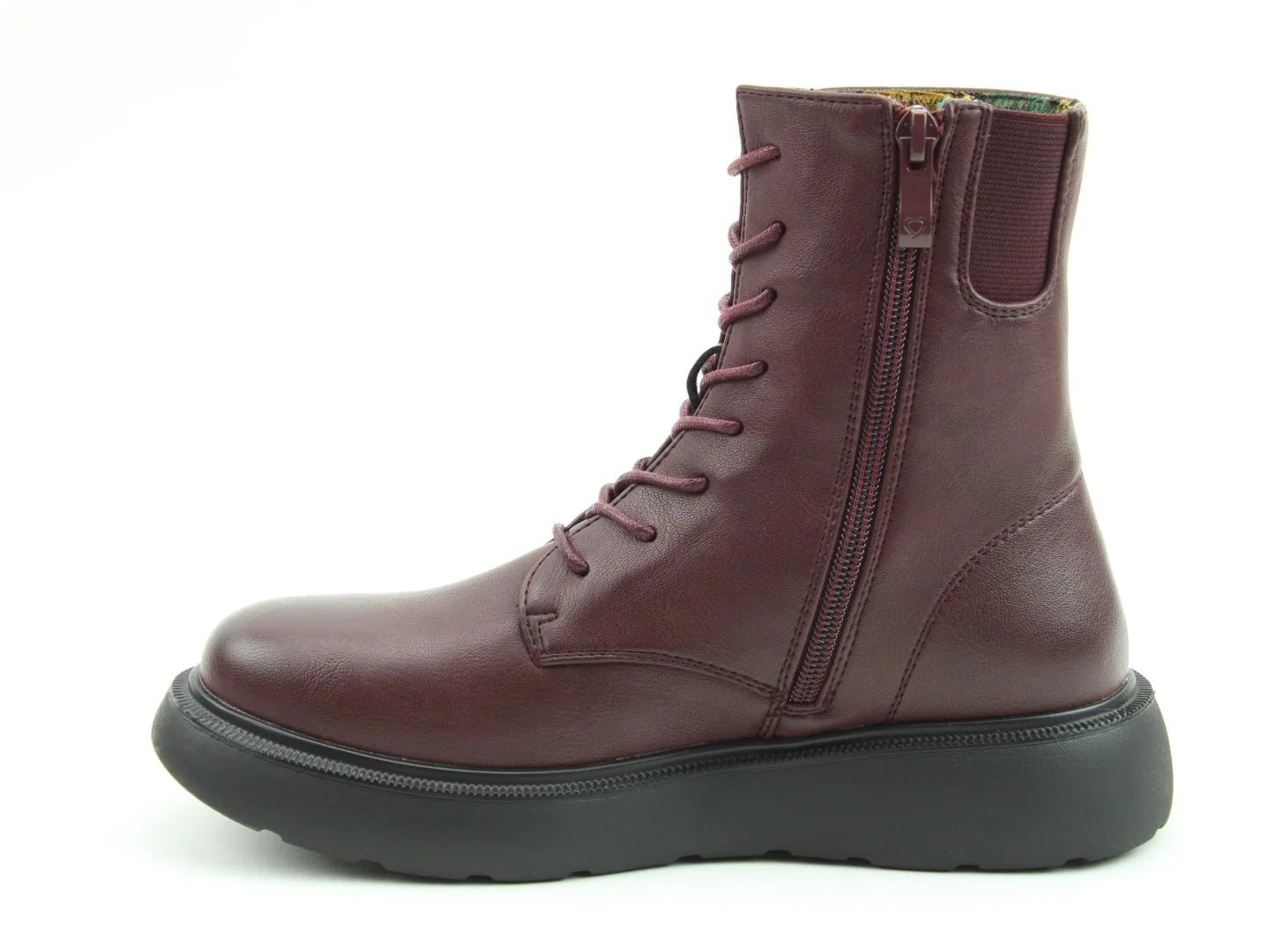 Fern Boots - Burgundy