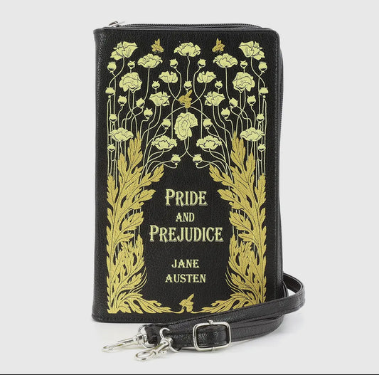 Pride and Prejudice Book Clutch Bag