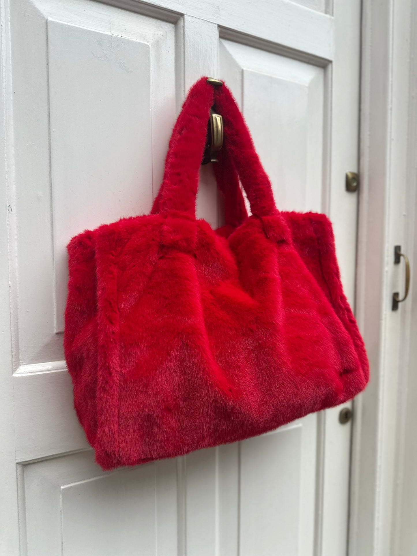 Extra Large Fluffy Tote Bag