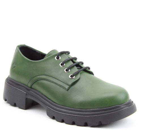 Milana Giselle Green Brogues