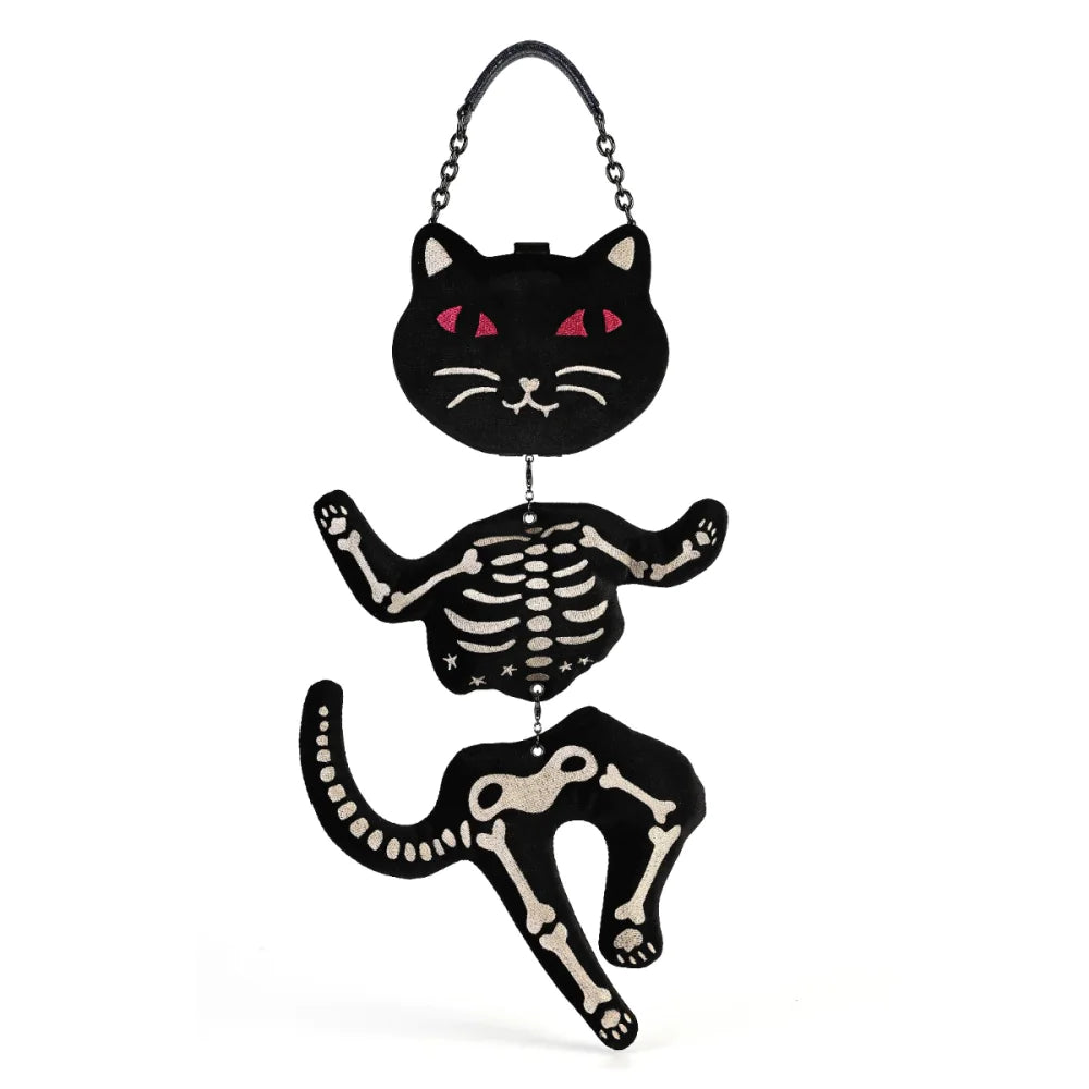 Haunted Theatre Skelecat Bag
