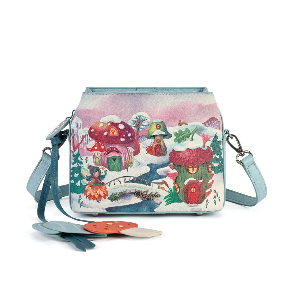 Fairy Village Snowflake Paige Bag