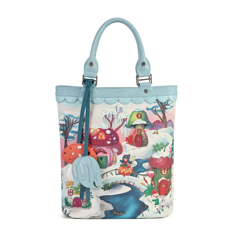 Fairy Village Snowflake Anouk Bag