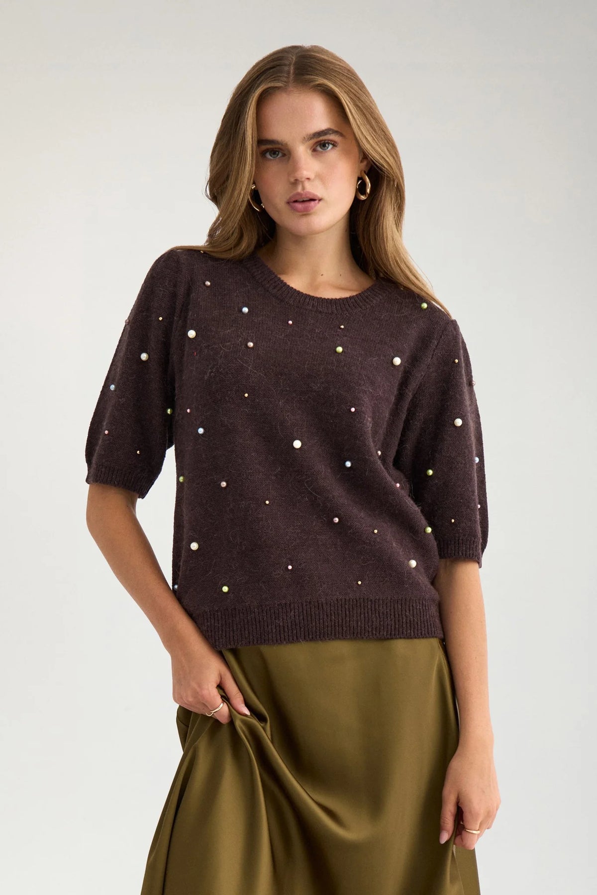 NUBIDDA PULLOVER - Chocolate Plum