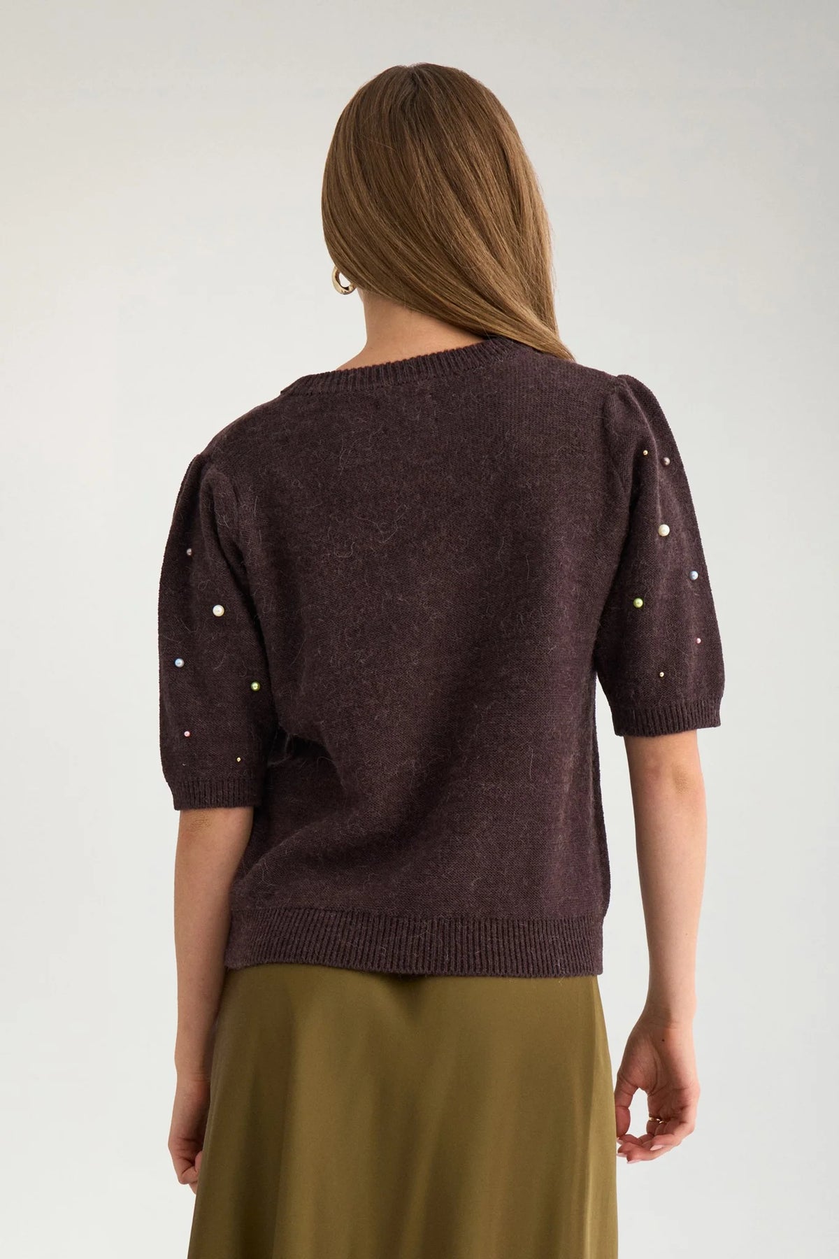 NUBIDDA PULLOVER - Chocolate Plum