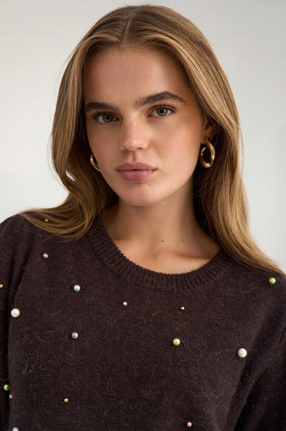 NUBIDDA PULLOVER - Chocolate Plum