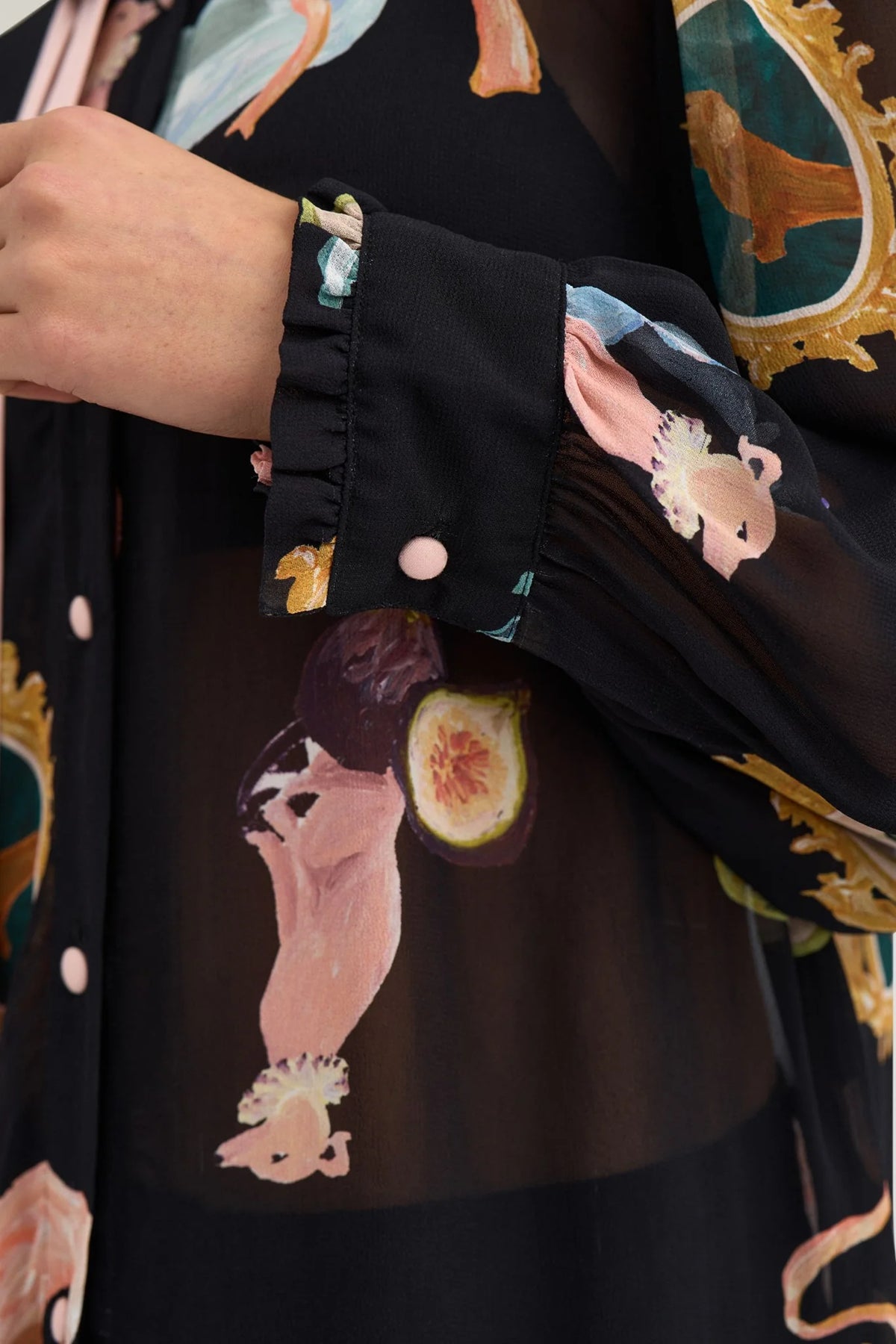NUOPHELIA SHIRT - Caviar