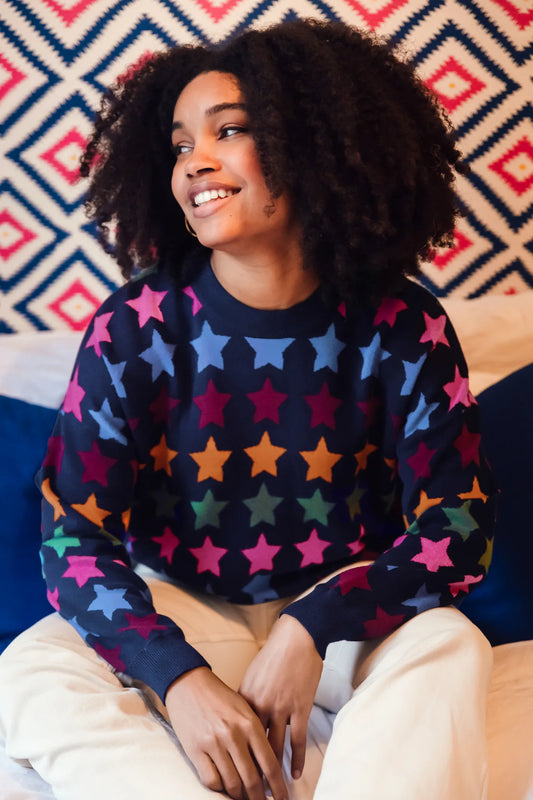 Annalee Jumper - Multi, Large Star Repeat