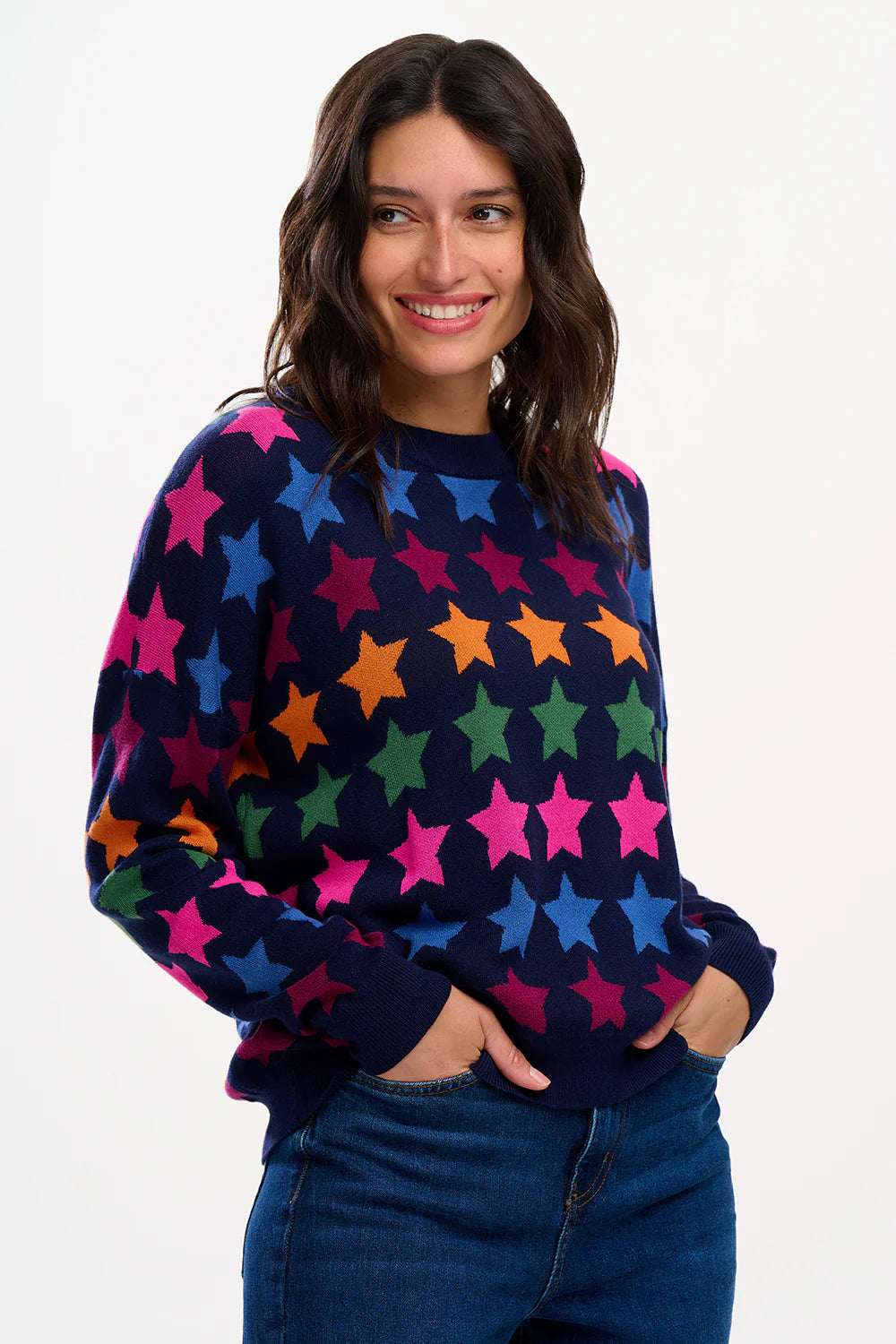 Annalee Jumper - Multi, Large Star Repeat