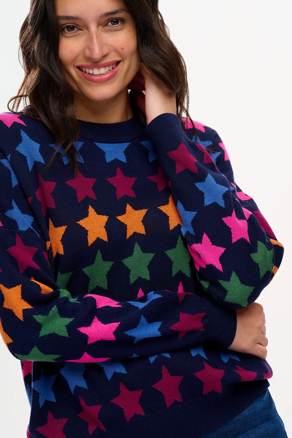 Annalee Jumper - Multi, Large Star Repeat