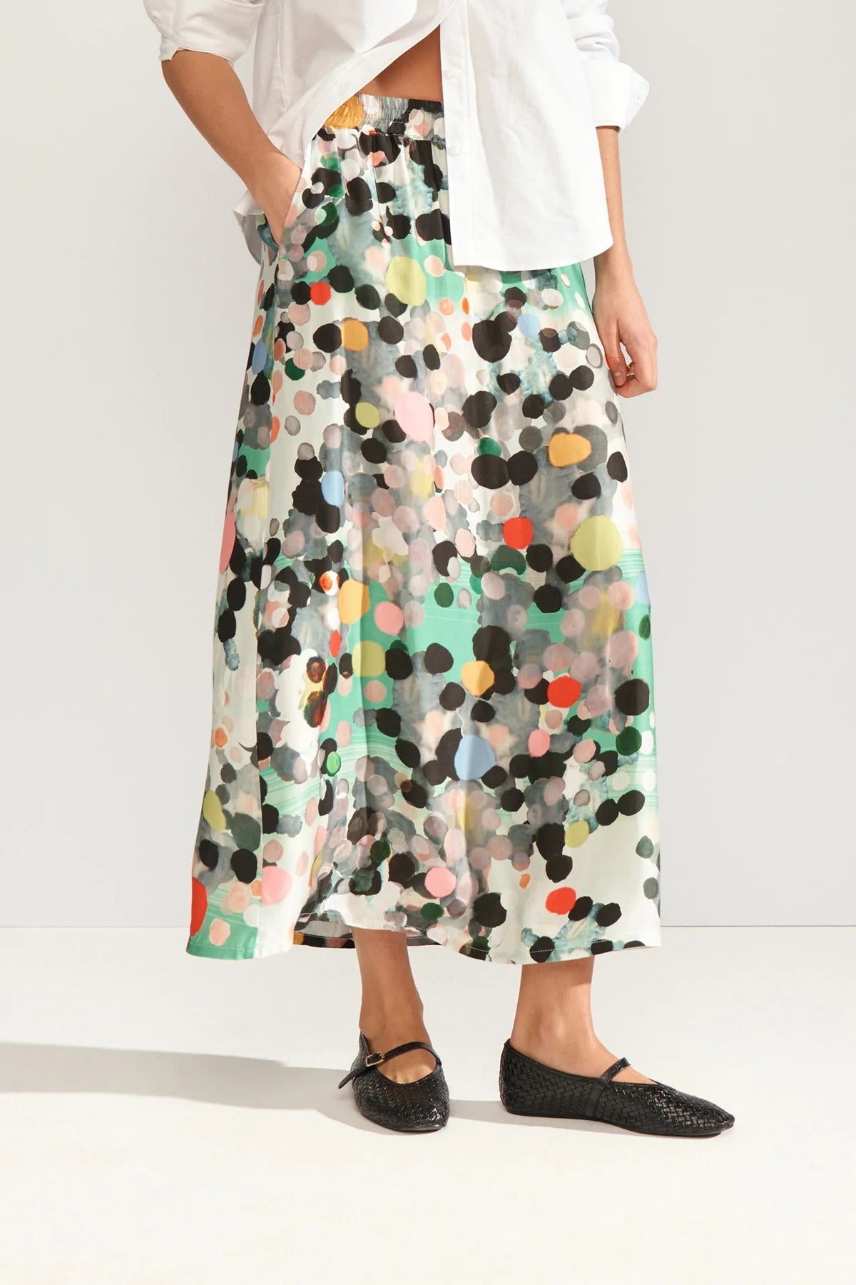 NUNORI SKIRT - Absinthe Green