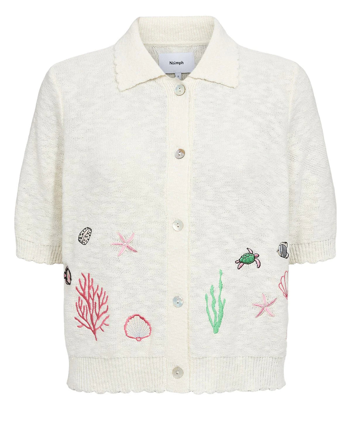 NUSEANNA CARDIGAN - Cloud Dancer