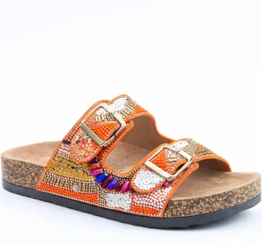Jess Sandals - Orange
