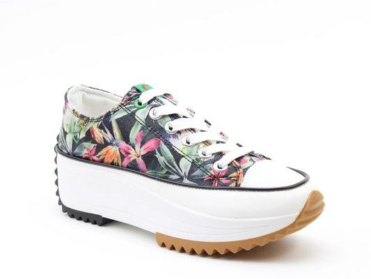 Strata Trainers - Black Floral